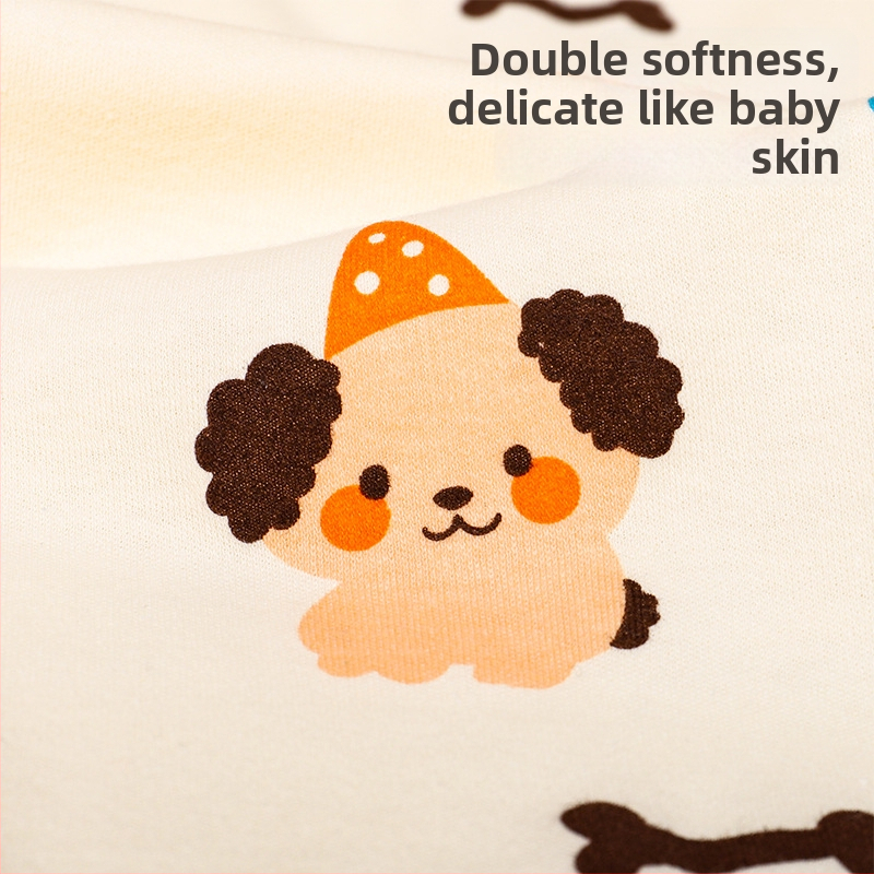 Kūdikių įvyniojimo antklodė iš 100% medvilnės – naujagimiams, svoris iki 0,5 kg, pritaikoma, animacinio stiliaus