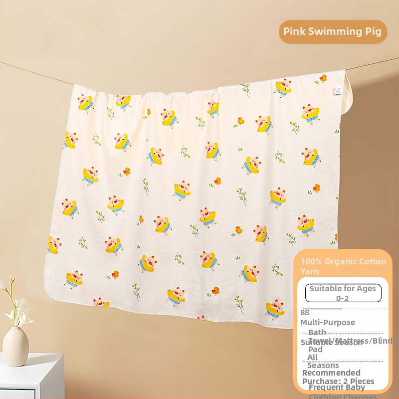 Kūdikių įvyniojimo antklodė iš 100% medvilnės – naujagimiams, svoris iki 0,5 kg, pritaikoma, animacinio stiliaus