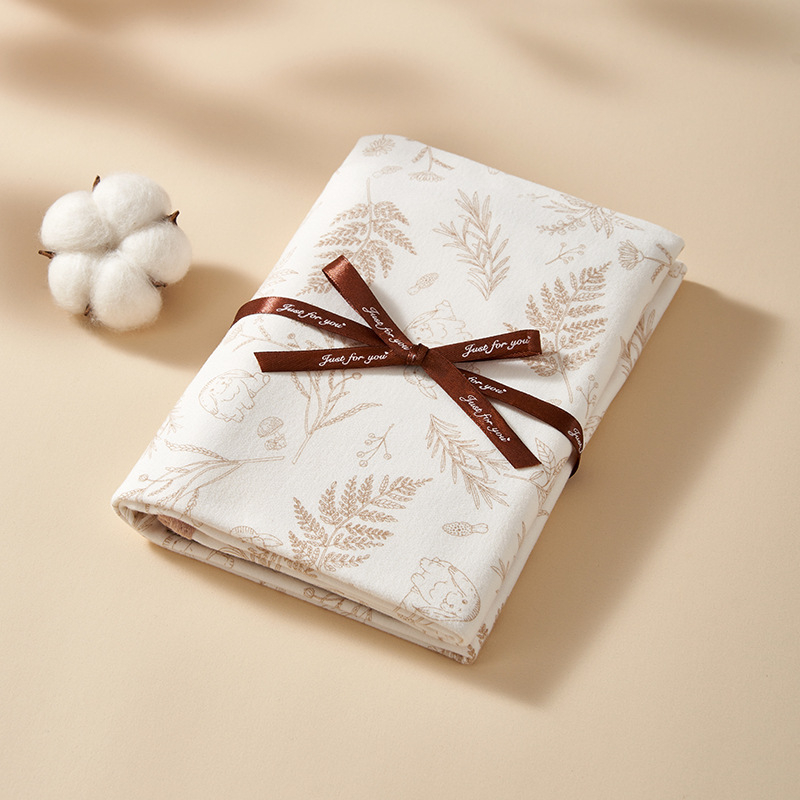 Naujagimio įvyniojimo lakštas, 100–200 g, 100% medvilnė, naujagimiams, visoms sezonoms, Korėjos stilius