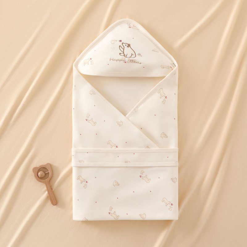 Topeltkihiline beebide tekk 100% puuvillast, nelja aastaajaga, loomamustriga, sobib beebidele ja väikelastele