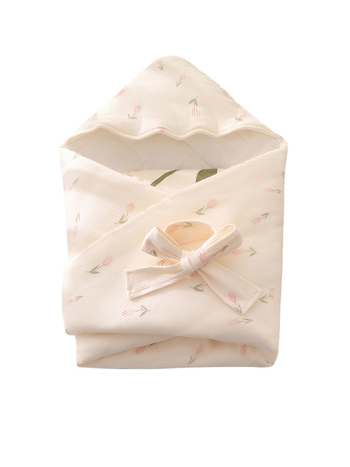 Novorođena zavojnica od 100% pamuka, pogodna za jesen i zimu, uzorak crtani likovi i cvijeće, za bebe do 3 godine.