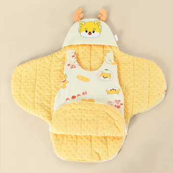 Beebide magamiskott 100% puuvillast, täidis 100% puuvillast, sobib beebidele 0-12 kuud, sügis-talvise perioodile