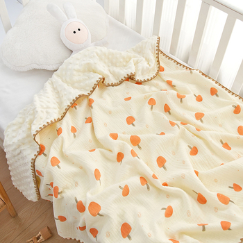 Kūdikių pledas iš 100% medvilnės, 300–500 g, tinkamas naujagimiams iki 6 metų, visoms sezono laikams, animacinių personažų stilius.