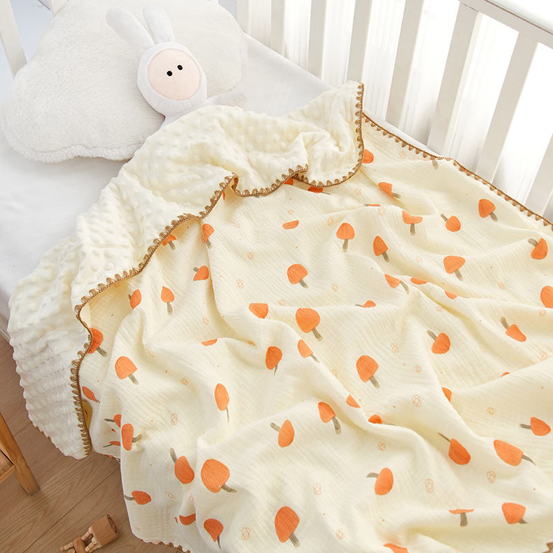 Kūdikių pledas iš 100% medvilnės, 300–500 g, tinkamas naujagimiams iki 6 metų, visoms sezono laikams, animacinių personažų stilius.