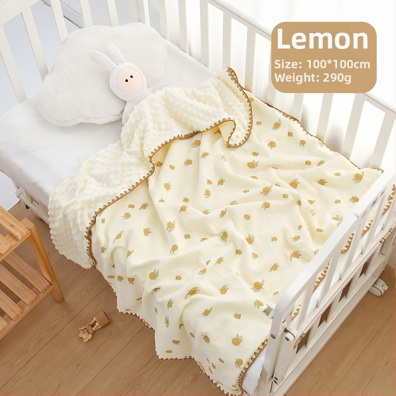 Kūdikių pledas iš 100% medvilnės, 300–500 g, tinkamas naujagimiams iki 6 metų, visoms sezono laikams, animacinių personažų stilius.