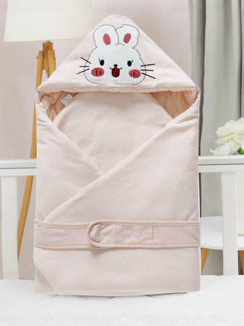 Hug beebi tekk - 100% puuvill, polüester täidis, sobiv 0–1-aastastele, loomade ja multikas muster, kevadest talveni