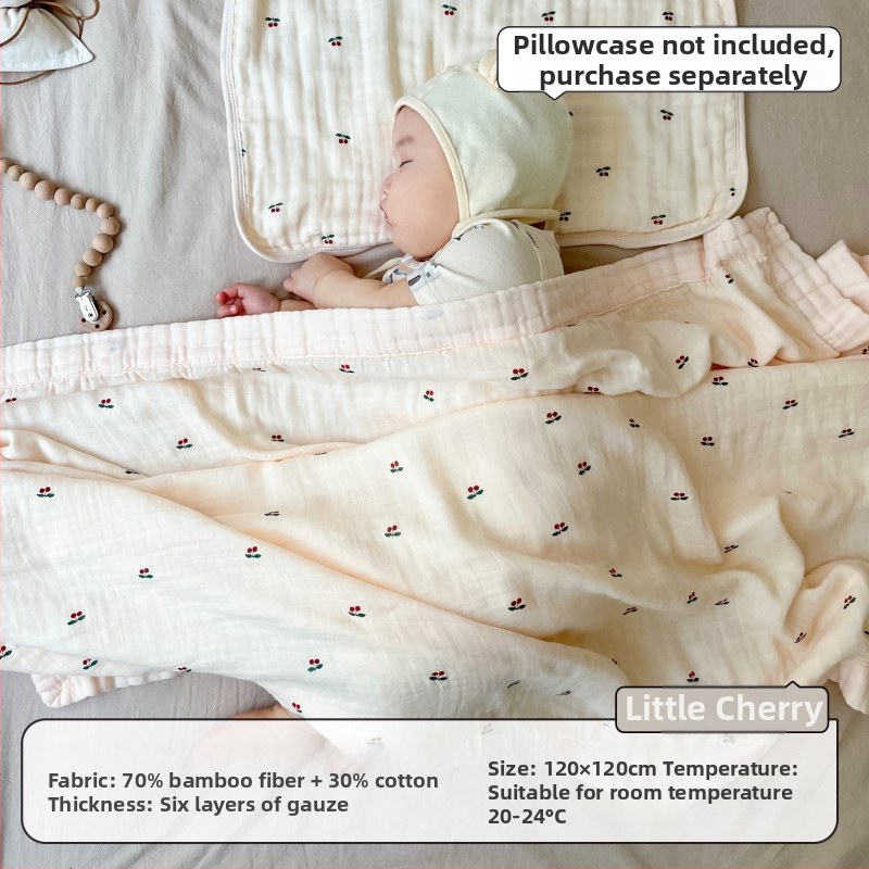 Deka pre bábätká — 70% bambusové vlákno, 30% bavlna; motív zvierat/karikatúra; celoročné použitie; vhodné pre dojčatá a batoľatá (1–3 roky); bezpečnostná trieda A.