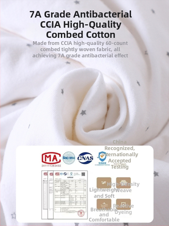 Beebi mähkimis tekk, üle 95% puuvill, täidis 30% puuvill 70% polüester, karikatuuride muster, sobib kevadeks, sügiseks ja talveks, beebidele 0–12 kuud