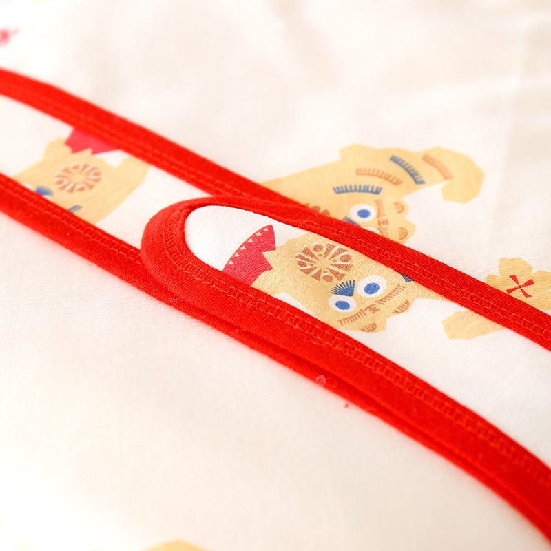 Dječja zavinjava za bebe - Svesezonska, 100% pamuk, punjenje poliesterom, uzorak životinja/crtani likovi, pogodna za novorođenčad