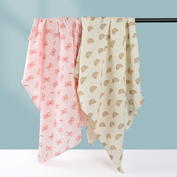 Dječji uvijajući ručnik od čiste pamuka, pogodna za novorođenčad u proljeće, ljeto, jesen i zimu; motiv crtani likovi; sigurnosna razina A; za bebe i malu djecu.