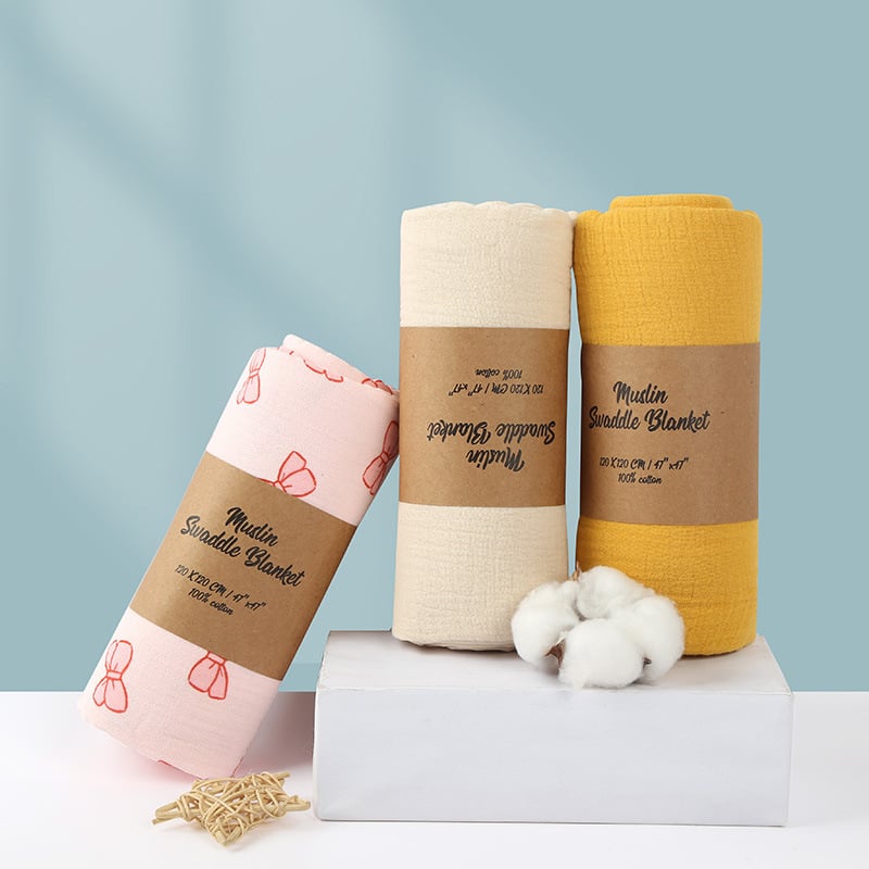 Dječji uvijajući ručnik od čiste pamuka, pogodna za novorođenčad u proljeće, ljeto, jesen i zimu; motiv crtani likovi; sigurnosna razina A; za bebe i malu djecu.