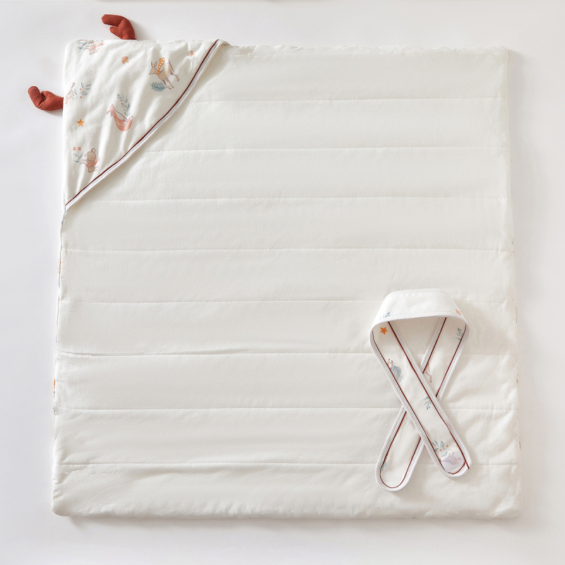 Deka za grljenje beba, pamuk materijal, punilo od kemijskih vlakana, uzorak crtani film, za novorođenčad, zima, Shuo Zhibao