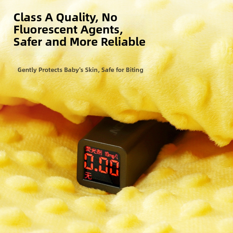 Kūdikių pledas su megztu medvilniniu audiniu ir Poliesterio įdaru, animacinio stiliaus, pavasaris–ruduo, tinkamas iki 6 metų amžiaus, svoris 0,55–1,0 kg