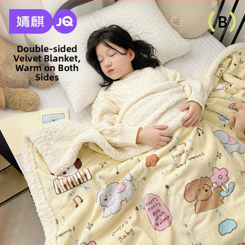 Kūdikio antklodė – mišinio medžiaga, 500–800 g, vaikams nuo 1 iki 6 metų, ruduo ir žiema, animacinio stiliaus, pritaikoma