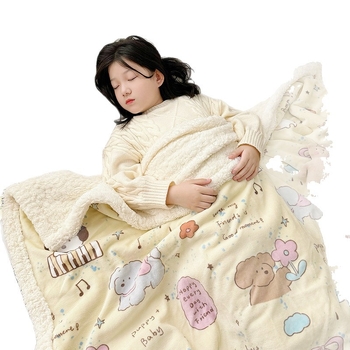 Kūdikio antklodė – mišinio medžiaga, 500–800 g, vaikams nuo 1 iki 6 metų, ruduo ir žiema, animacinio stiliaus, pritaikoma