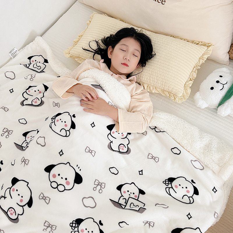 Kūdikio antklodė – mišinio medžiaga, 500–800 g, vaikams nuo 1 iki 6 metų, ruduo ir žiema, animacinio stiliaus, pritaikoma