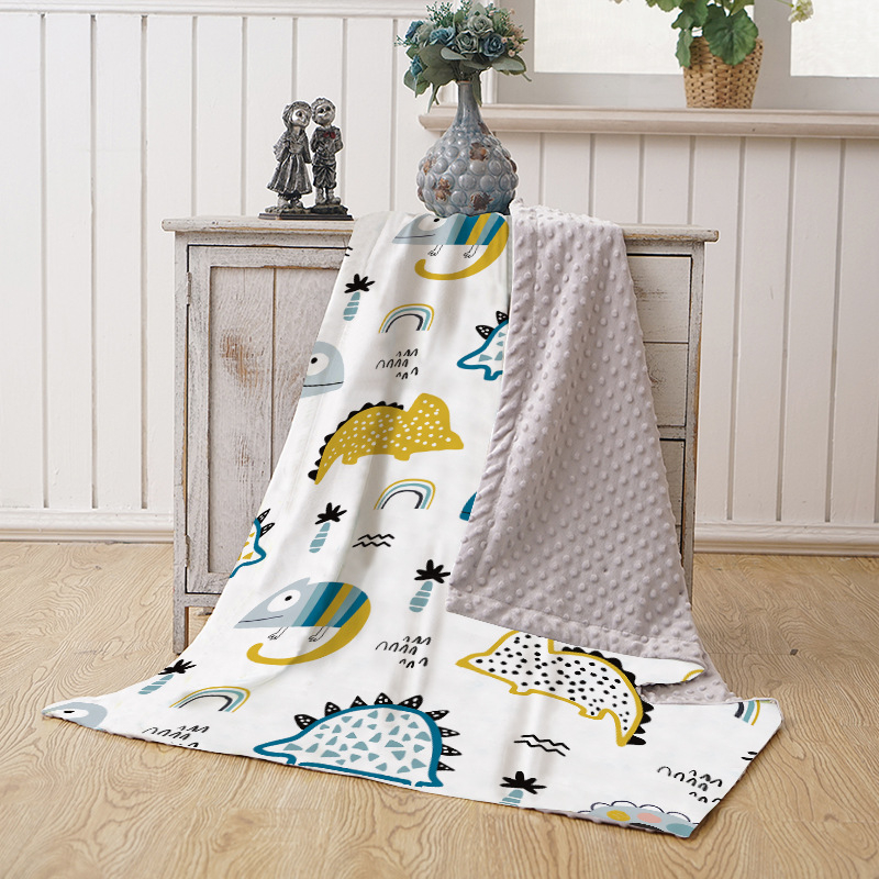 Esrou kūdikių velūrinė pledė, 300-500 g, skirta 1-3 metų vaikams, keturių sezonų dizainas, animacinio stiliaus, pritaikoma