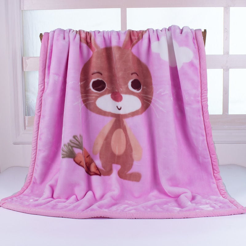 Kūdikio pledas iš flanelės-poliesterio, kūdikiams, tinkamas visiems metų laikams, šiuolaikiško paprastumo stilius, prekės ženklas Sheng bangrong