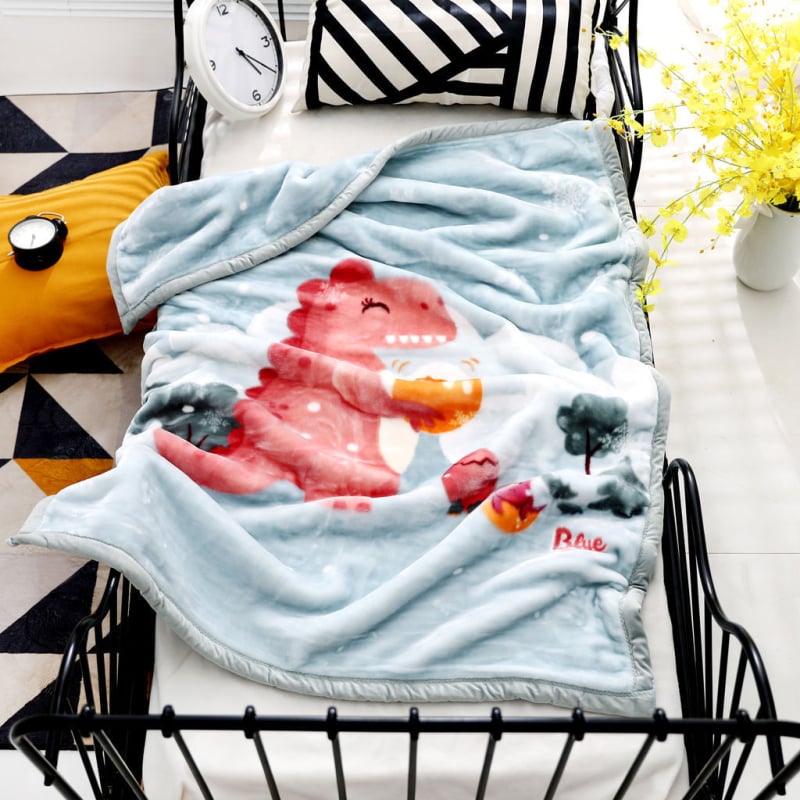 Kūdikio pledas iš flanelės-poliesterio, kūdikiams, tinkamas visiems metų laikams, šiuolaikiško paprastumo stilius, prekės ženklas Sheng bangrong