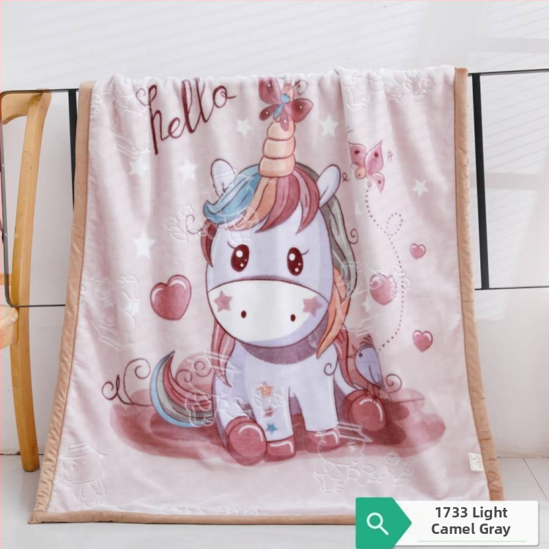 Kūdikio pledas iš flanelės-poliesterio, kūdikiams, tinkamas visiems metų laikams, šiuolaikiško paprastumo stilius, prekės ženklas Sheng bangrong