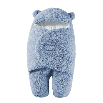 Beebide swaddling tekk lammasvillast, sügis-talviselt paksem, polüestri täidis, ühevärviline, laos