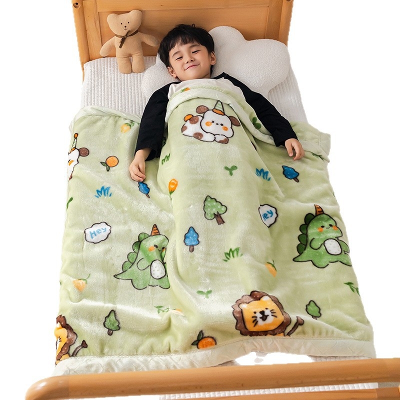 Raschel vaiko pledas - dviejų sluoksnių, 500–800 g, 100% medvilnė, 3–6 metų amžiaus, tinkama visoms sezonoms