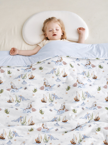 Pamučna dječja quilt‑deka za bacanje, Klasa A, za dojenčad i djecu 1–3 godine, uzorci: životinje, crtani likovi, avatar, lansirano ljeto 2025