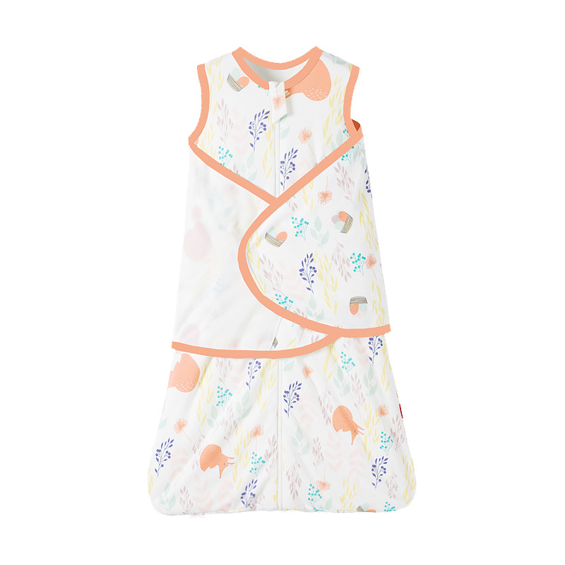 Gusće zavijanje za novorođenčad – 100% pamuk, punjenje od svile pamuk, crtani uzorak, pogodno za bebe i djecu od 1–3 godine