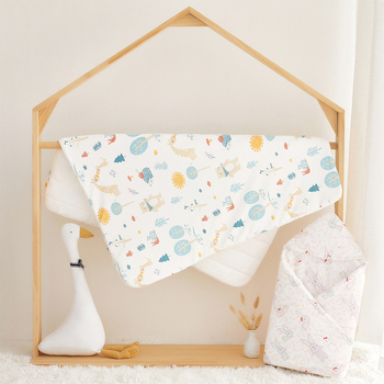 Zavivajuća deka za novorođenče – Granular Bear, 100% pamuk, punilo od umjetnih vlakana, sve sezone, uzorci: životinje, crtići, pruge