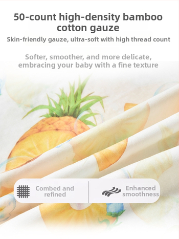 Beebi bambuskiudud swaddle tekk - multikas muster, suveks kasutamiseks, imikutele ja väikelastele