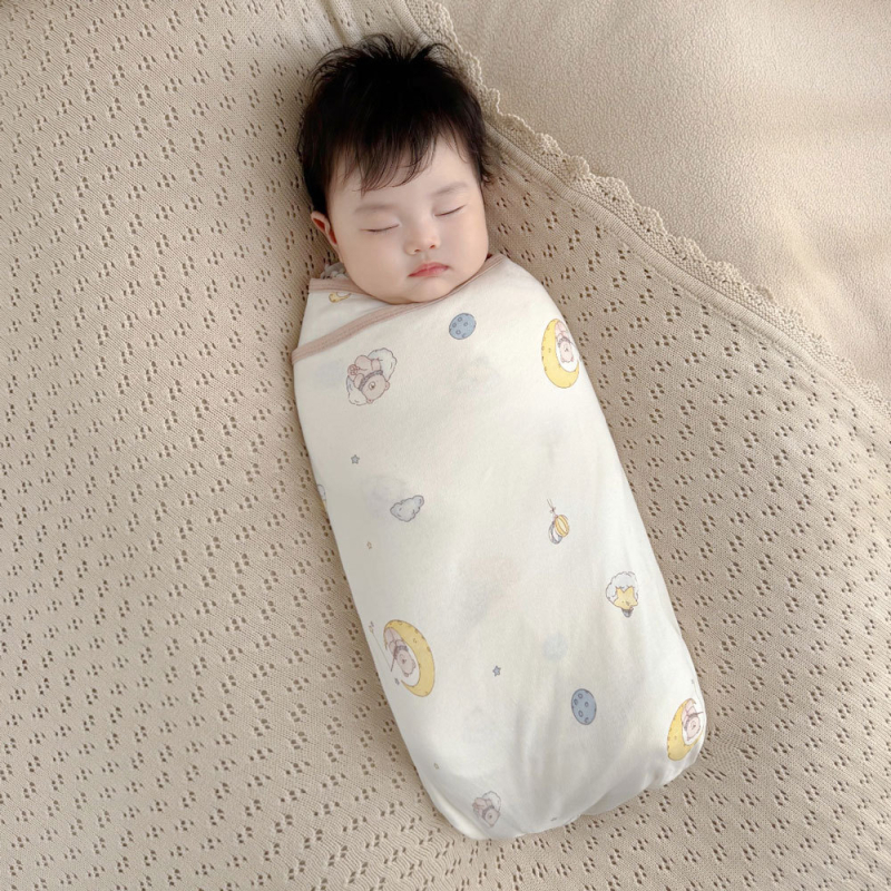 Swaddle deka za novorođenčad – 100% pamuk, uzorak životinja, za sve sezone, za novorođenčad 0–1 godina