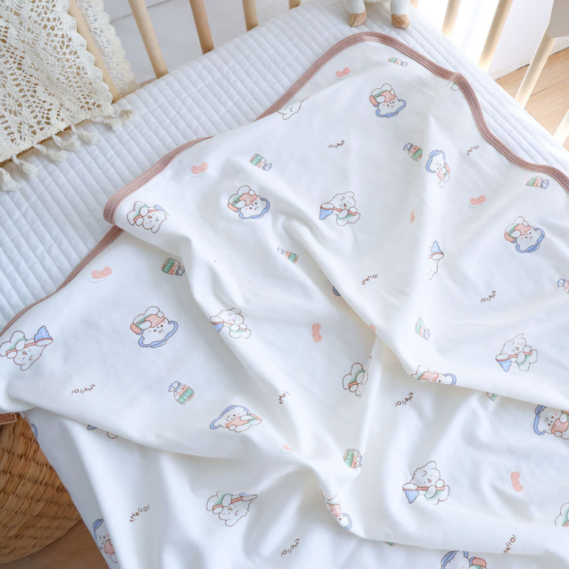 Swaddle deka za novorođenčad – 100% pamuk, uzorak životinja, za sve sezone, za novorođenčad 0–1 godina