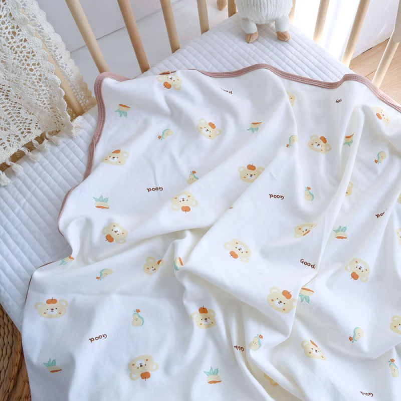 Swaddle deka za novorođenčad – 100% pamuk, uzorak životinja, za sve sezone, za novorođenčad 0–1 godina