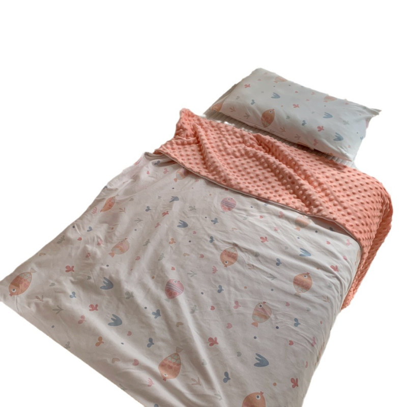 Kūdikio apsauginis pledas, medžiaga: medvilnės–poliesterio pluoštas, amžiaus diapazonas: naujagimiai–3–6 metų, visų sezonų, animacinio stiliaus, 200–300 g