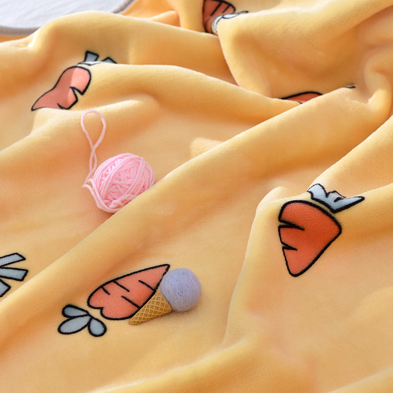 Drizzle flanelinė antklodė vaikams – animacinio stiliaus, 3-6 metų, 500-800 g, visiems metų laikams