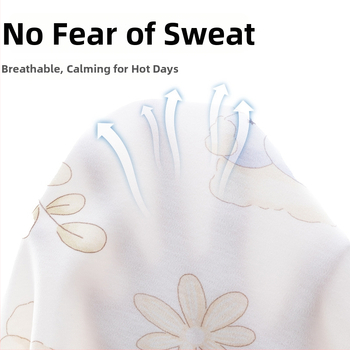 Wrap pentru nou-născuți tip A – model Cartoon, bumbac 100%, potrivit pentru primăvară, vară și toamnă, nivel de securitate A