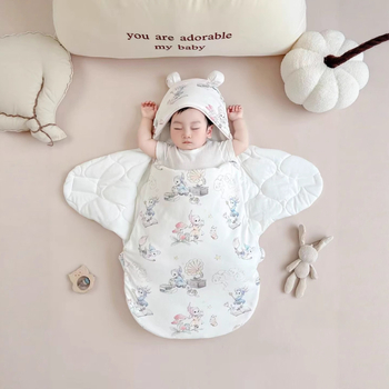 Naujagimio medvilninis miego maišelis – gryna medvilnė audinys, ≤0,5 kg, pavasaris–ruduo