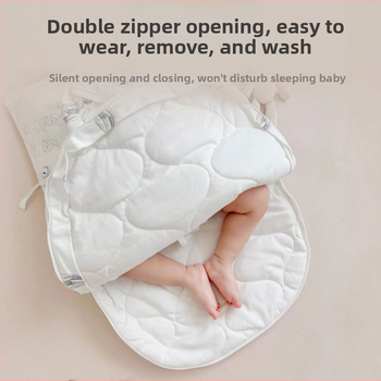 Naujagimio medvilninis miego maišelis – gryna medvilnė audinys, ≤0,5 kg, pavasaris–ruduo