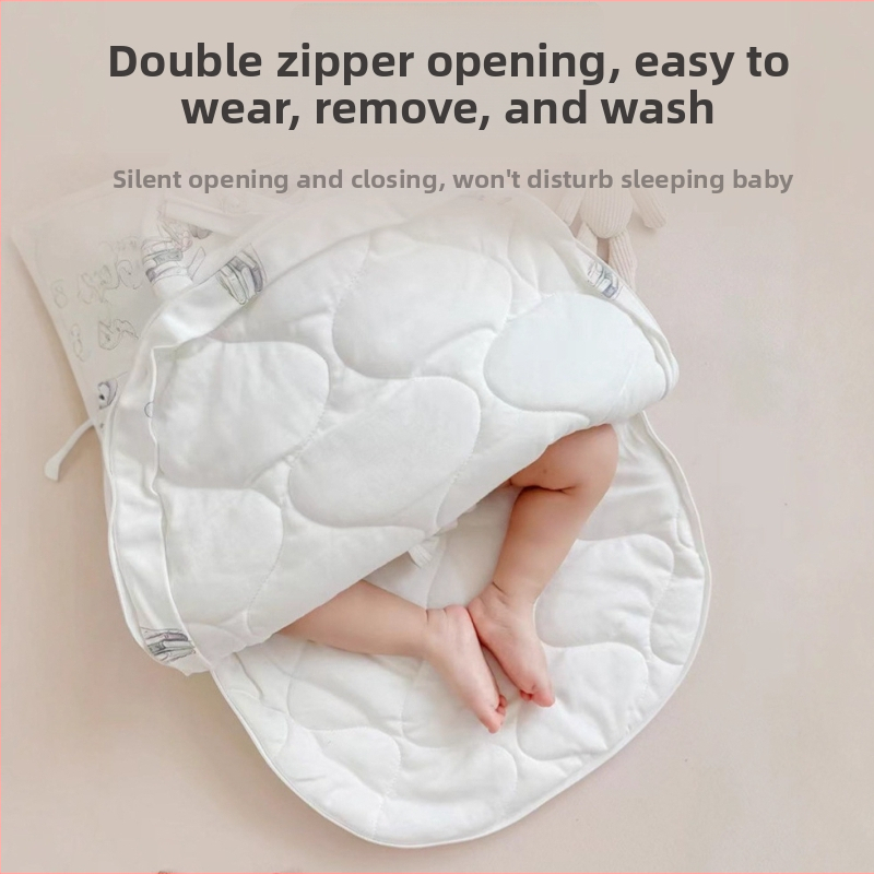 Naujagimio medvilninis miego maišelis – gryna medvilnė audinys, ≤0,5 kg, pavasaris–ruduo