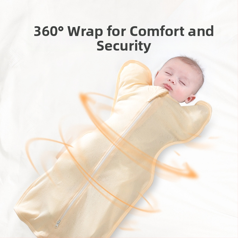 Suvised mähkimise magamiskott beebidele, 100% puuvill, ühtlane muster, turvalisuse klass A, sobiv 1–3-aastastele