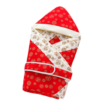 Zagrljajna deka za novorođenče – deka od čistog pamuka s punilom poliester-pamuk, jednobojni uzorak, pogodna za proljeće, jesen i zimu, za bebe od rođenja do 12 mjeseci