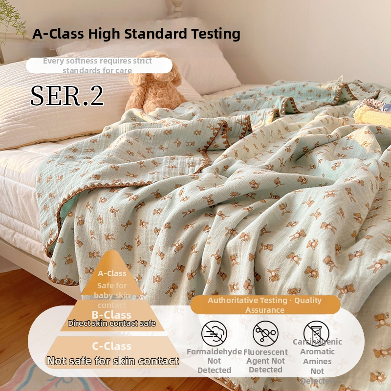 Naujagimių medvilninė pledė - 100% medvilnė audinys, medvilnės įdėklas