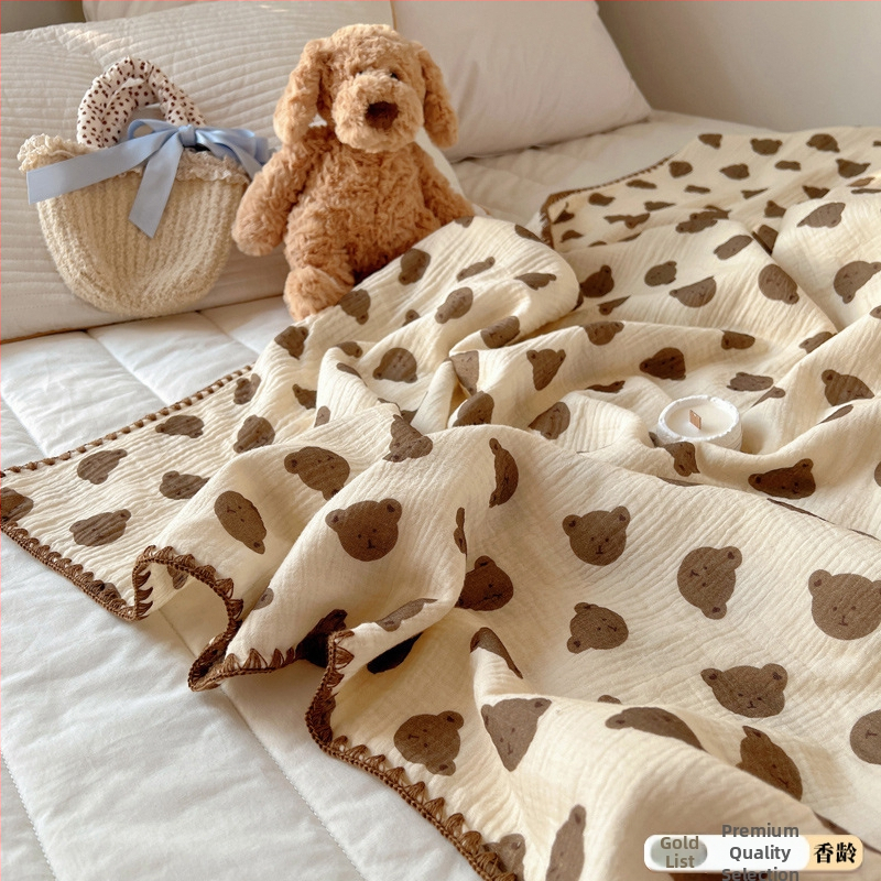 Naujagimių medvilninė pledė - 100% medvilnė audinys, medvilnės įdėklas