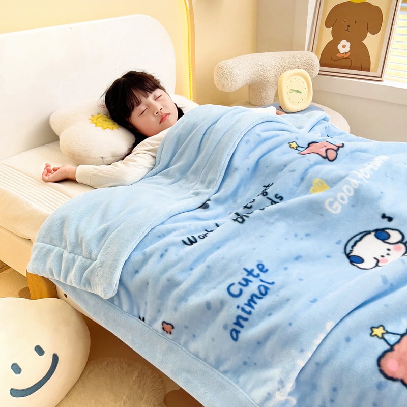 Pieno veliūro antklodė vaikams, 800–1000 g, rudenį–žiemą, 6–12 metų vaikams