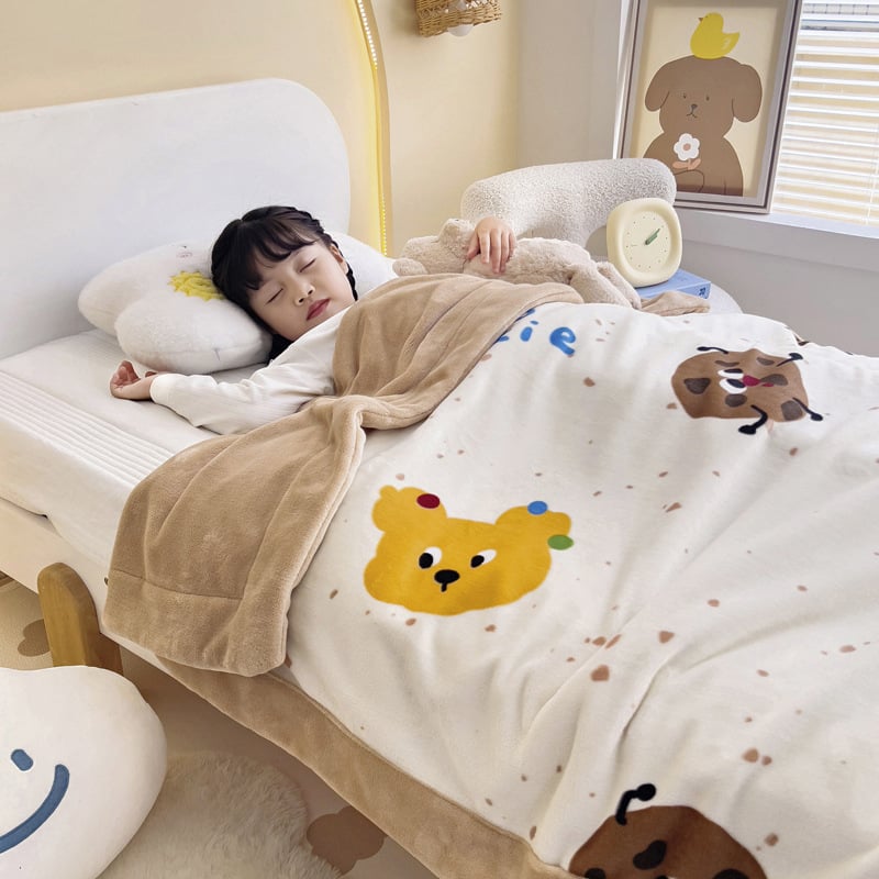 Pieno veliūro antklodė vaikams, 800–1000 g, rudenį–žiemą, 6–12 metų vaikams