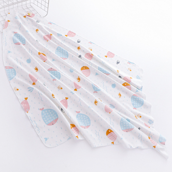 Detská zavinovacia osuška z čistého bavlna (95%+), vhodná pre novorodencov 0–12 mesiacov; vzory: zvieratá, kreslené postavičky, kvety; bezpečnostná trieda A