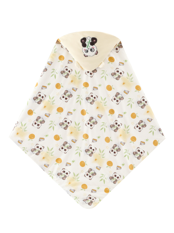 Újszülött ölelő takaró, 100% pamut, Space Cotton töltet, őszi–téli használatra, 0–12 hónap