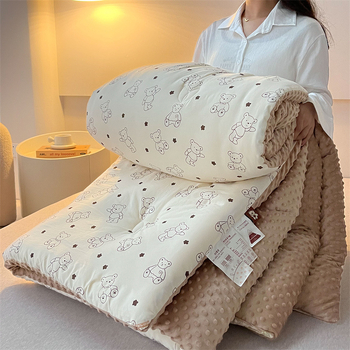 Vaikų antklodės šerdis su plaunamu dvigubu velūro sluoksniu, šiltas pavasariui ir rudeniui, tinkama iki 14 metų vaikams