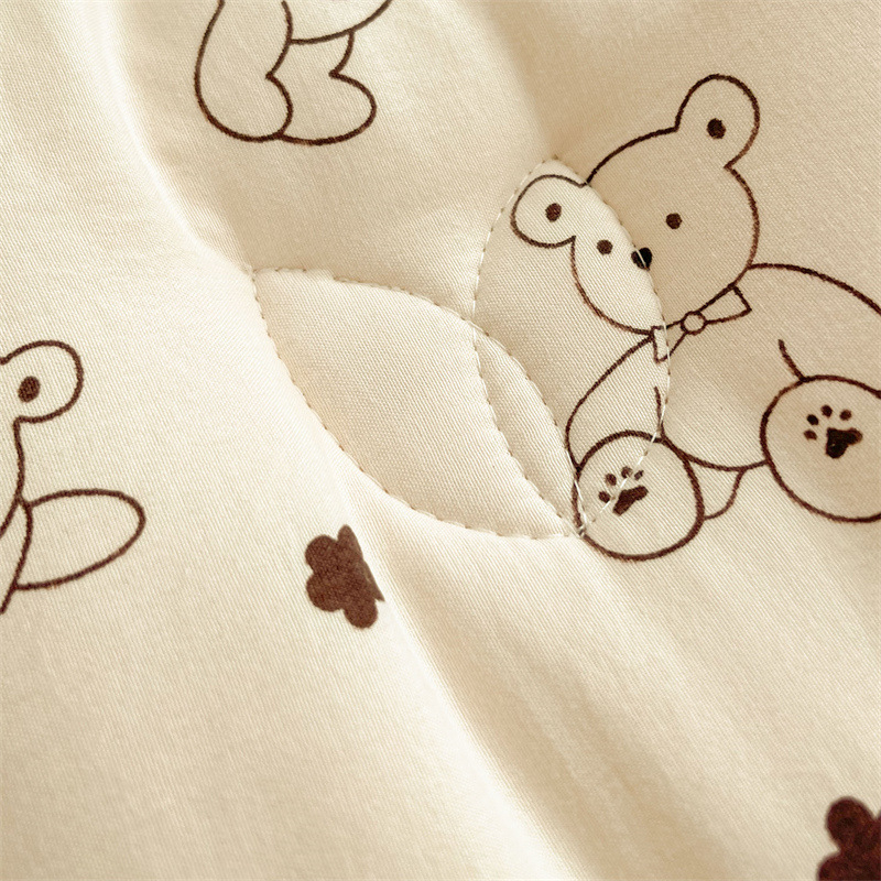 Vaikų antklodės šerdis su plaunamu dvigubu velūro sluoksniu, šiltas pavasariui ir rudeniui, tinkama iki 14 metų vaikams