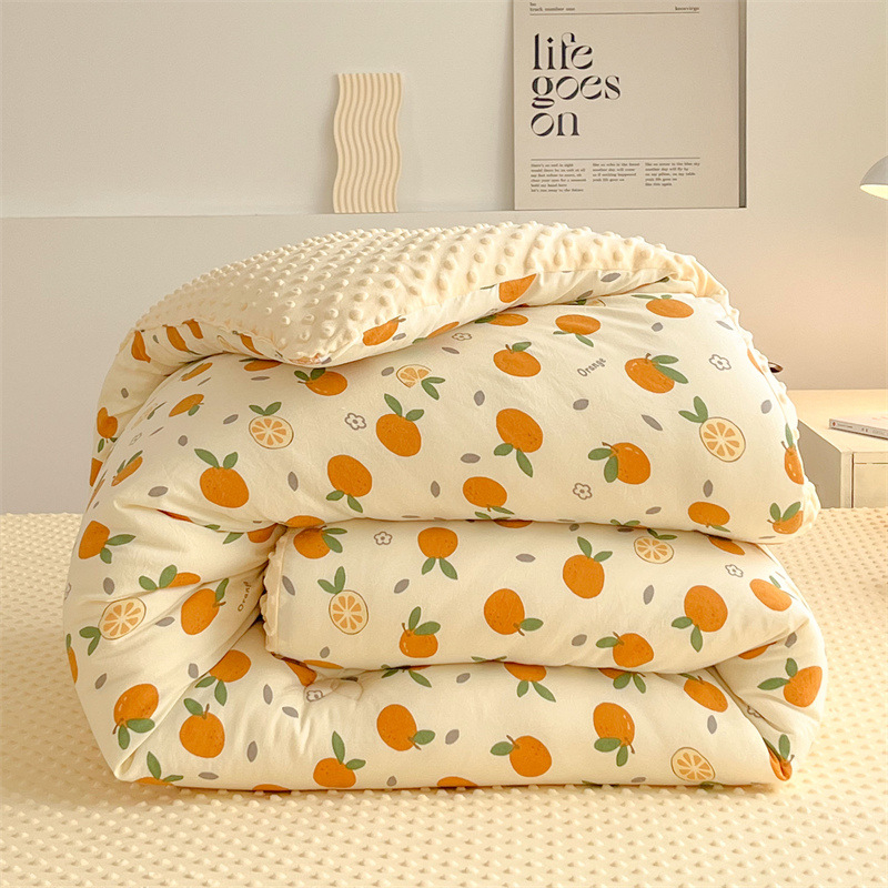 Vaikų antklodės šerdis su plaunamu dvigubu velūro sluoksniu, šiltas pavasariui ir rudeniui, tinkama iki 14 metų vaikams